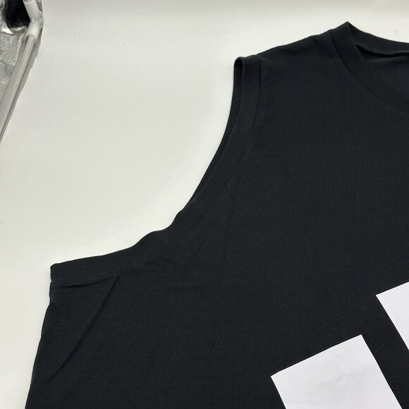 Adidas Men's Big and Tall Size 4XLT Black Crew Neck Sleeveless Tank Top NWT - Picture 3 of 11